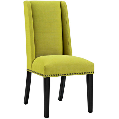 Modway Outlet Baron Fabric Dining Chair Set of 2 by Modway  Bar and Dining Furniture Wheatgrass - EEI-2748-WHE-SET