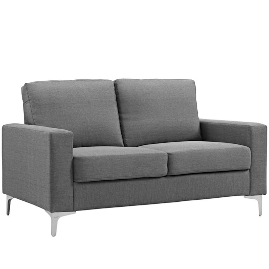 Modway Outlet Allure Upholstered Sofa by Modway  Living Room Furniture Gray - EEI-2777-GRY