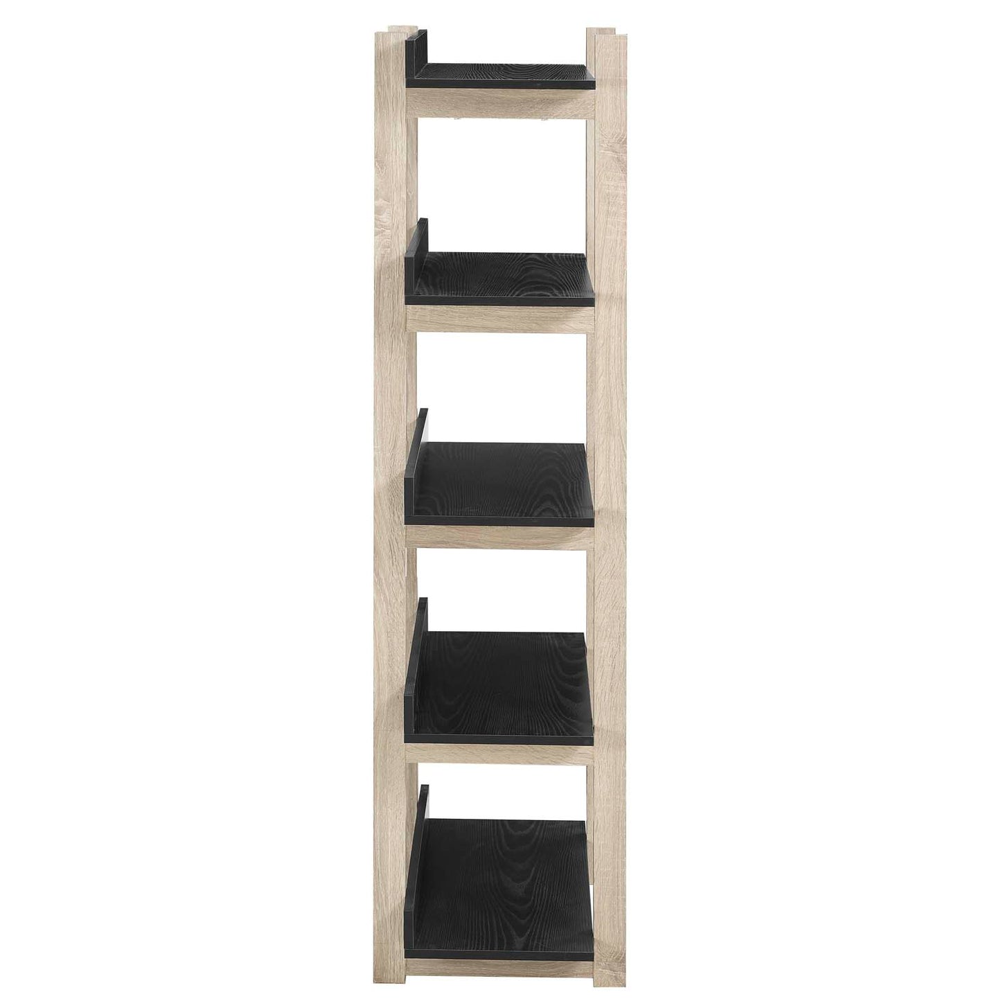 Modway Outlet Reprieve Bookcase by Modway  Living Room Furniture Natural Black - EEI-2786-NAT-BLK