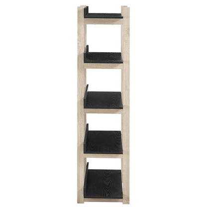 Modway Outlet Reprieve Bookcase by Modway  Living Room Furniture Natural Black - EEI-2786-NAT-BLK