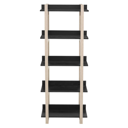Modway Outlet Reprieve Bookcase by Modway  Living Room Furniture Natural Black - EEI-2786-NAT-BLK