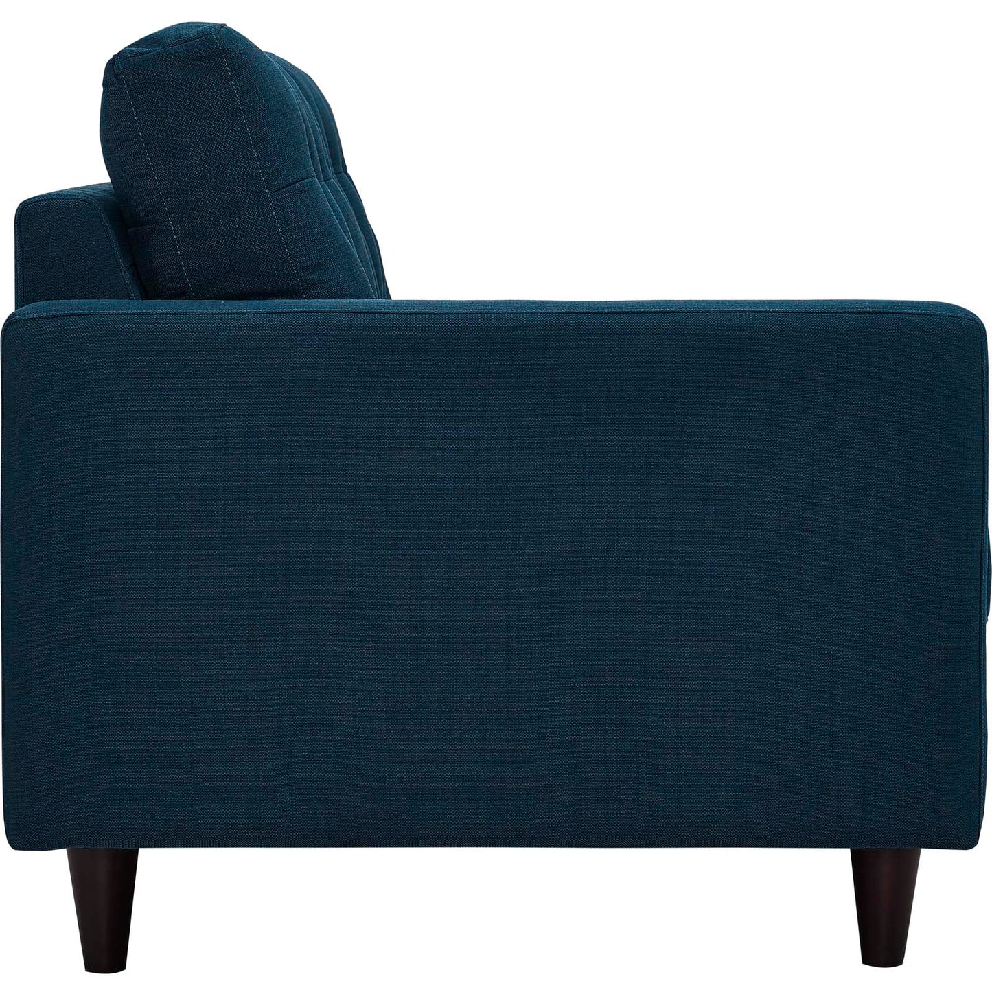Modway Outlet Empress 2 Piece Upholstered Fabric Right Facing Bumper Sectional by Modway  Living Room Furniture Azure - EEI-2797-AZU