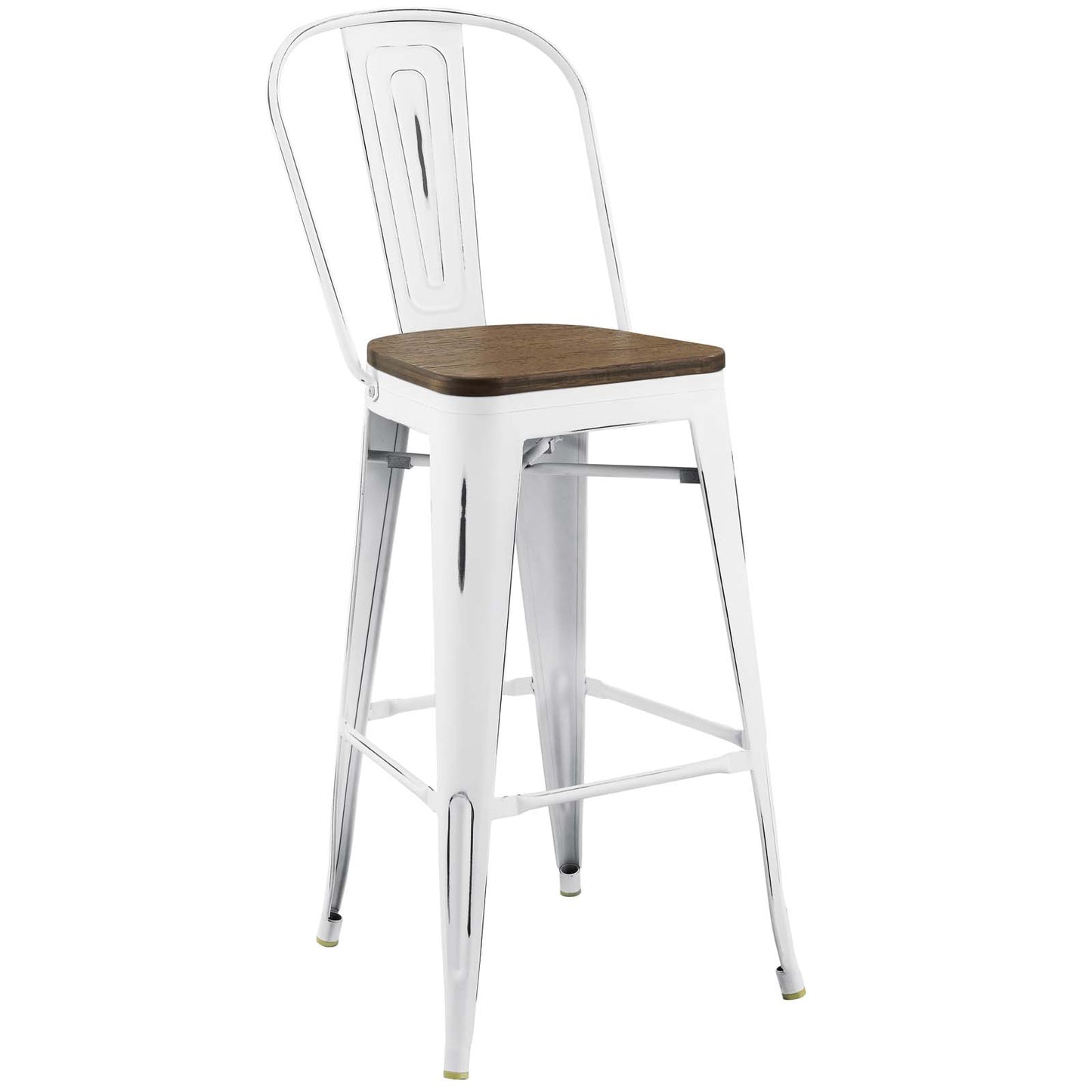 Modway Outlet Promenade Bar Stool by Modway  Bar and Dining Furniture White - EEI-2814-WHI
