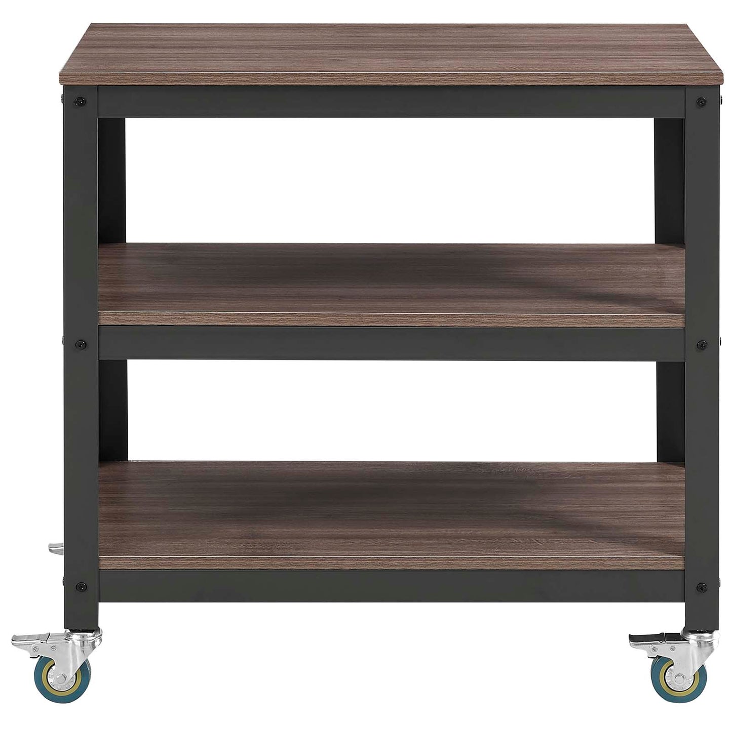 Modway Outlet Vivify Tiered Serving Stand by Modway  Bar and Dining Furniture Gray Walnut - EEI-2853-GRY-WAL