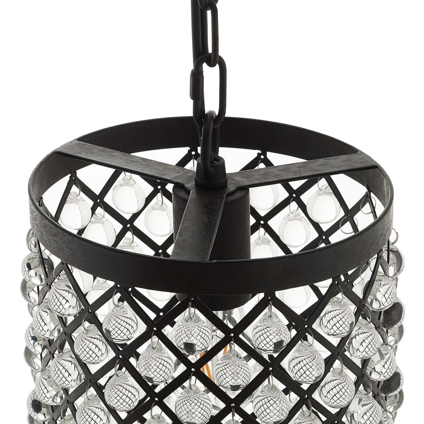 Modway Outlet Reflect Glass and Metal Pendant Chandelier by Modway  Lighting Lighting  - EEI-2887