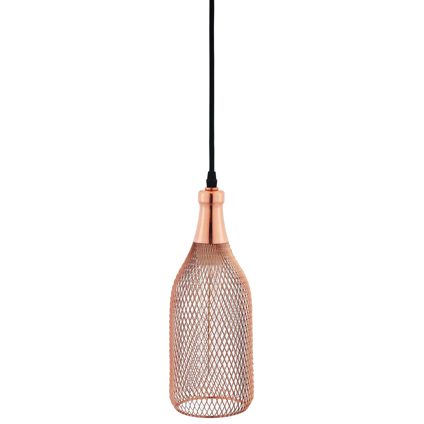 Modway Outlet Glimmer Bottle-Shaped Rose Gold Pendant Light by Modway  Lighting Lighting  - EEI-2900
