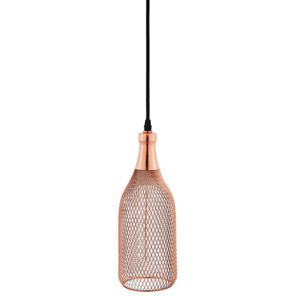 Modway Outlet Glimmer Bottle-Shaped Rose Gold Pendant Light by Modway  Lighting Lighting  - EEI-2900