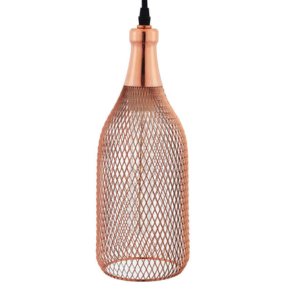 Modway Outlet Glimmer Bottle-Shaped Rose Gold Pendant Light by Modway  Lighting Lighting  - EEI-2900