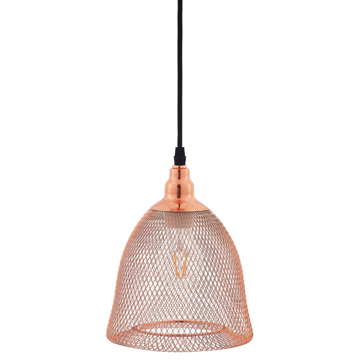 Modway Outlet Glimmer Bell-Shaped Rose Gold Pendant Light by Modway  Lighting Lighting  - EEI-2902