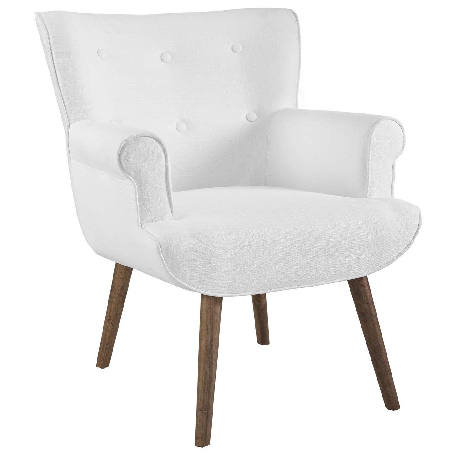 Modway Outlet Cloud Upholstered Armchair by Modway  Living Room Furniture White - EEI-2941-WHI