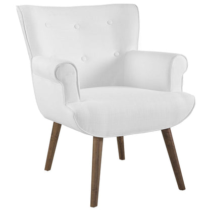Modway Outlet Cloud Upholstered Armchair by Modway  Living Room Furniture White - EEI-2941-WHI