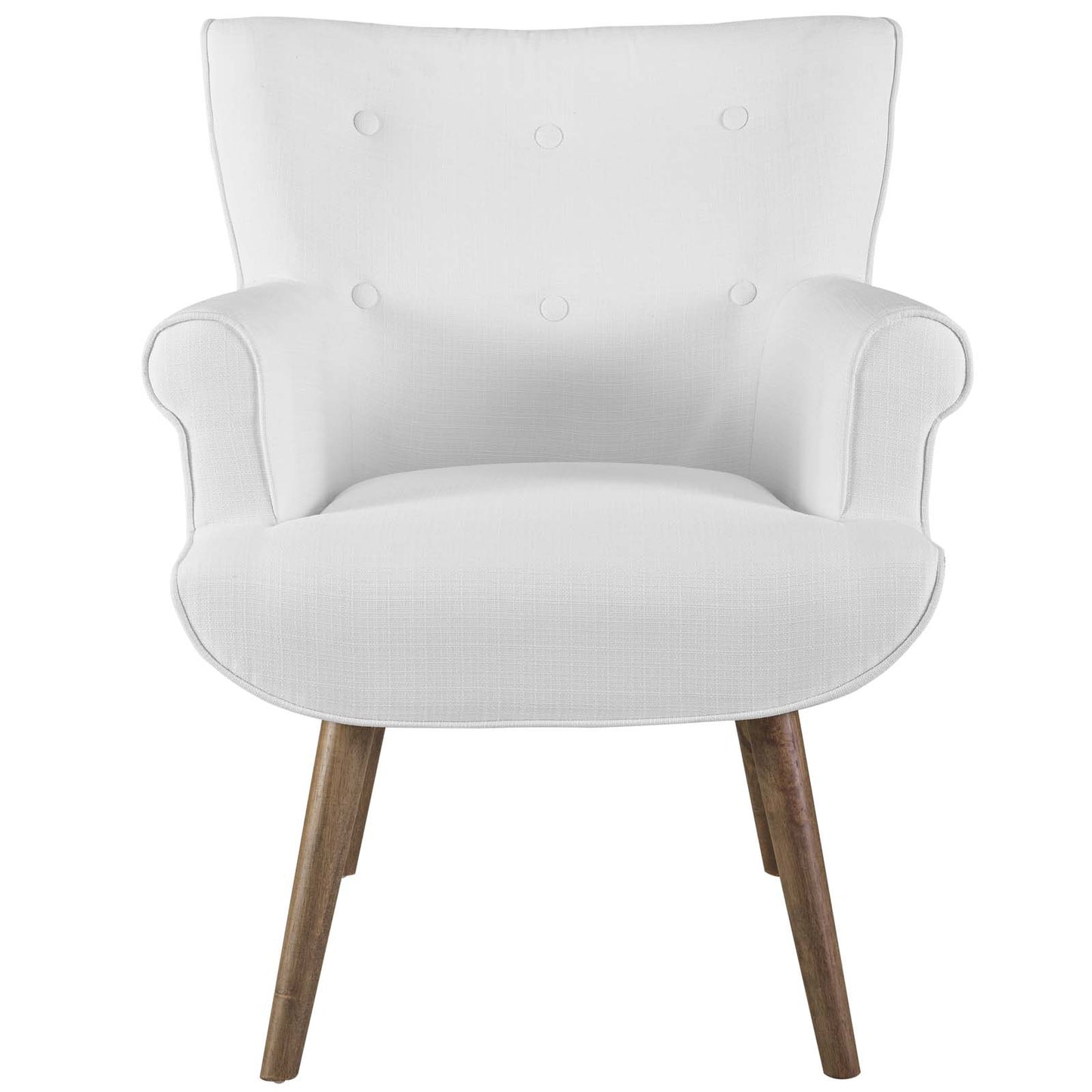 Modway Outlet Cloud Upholstered Armchair by Modway  Living Room Furniture White - EEI-2941-WHI