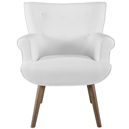 Modway Outlet Cloud Upholstered Armchair by Modway  Living Room Furniture White - EEI-2941-WHI