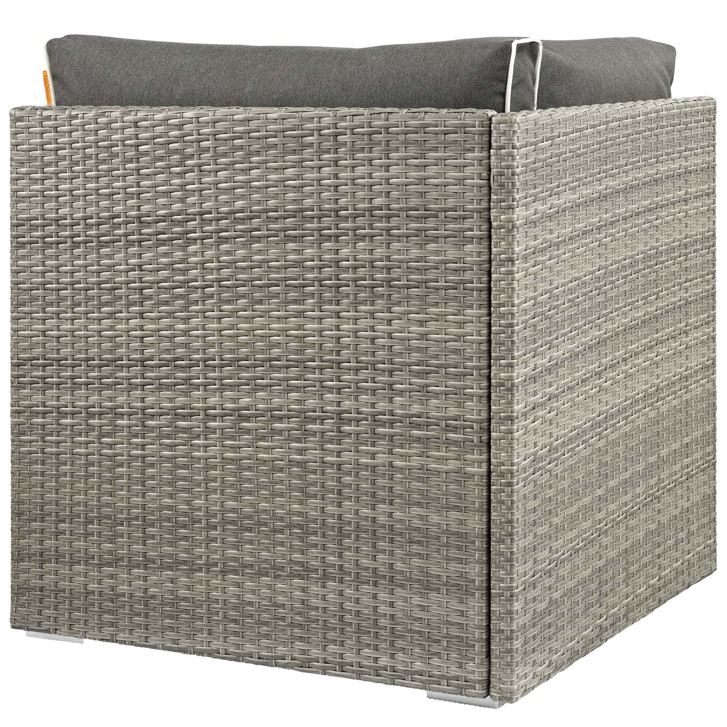 Modway Outlet Repose Outdoor Patio Corner by Modway  Outdoor Furniture Furniture Light Gray Charcoal - EEI-2956-LGR-CHA