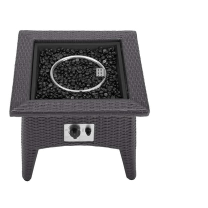 Modway Outlet Vivacity Outdoor Patio Fire Pit Table by Modway  Outdoor Furniture Furniture Espresso - EEI-2990-EXP