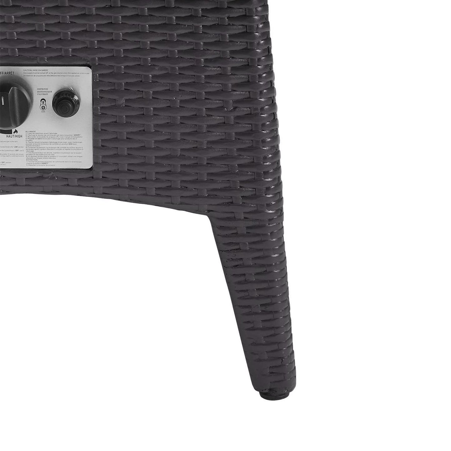 Modway Outlet Vivacity Outdoor Patio Fire Pit Table by Modway  Outdoor Furniture Furniture Espresso - EEI-2990-EXP