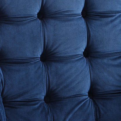 Modway Outlet Suggest Button Tufted Performance Velvet Lounge Chair by Modway  Living Room Furniture Navy - EEI-3001-NAV