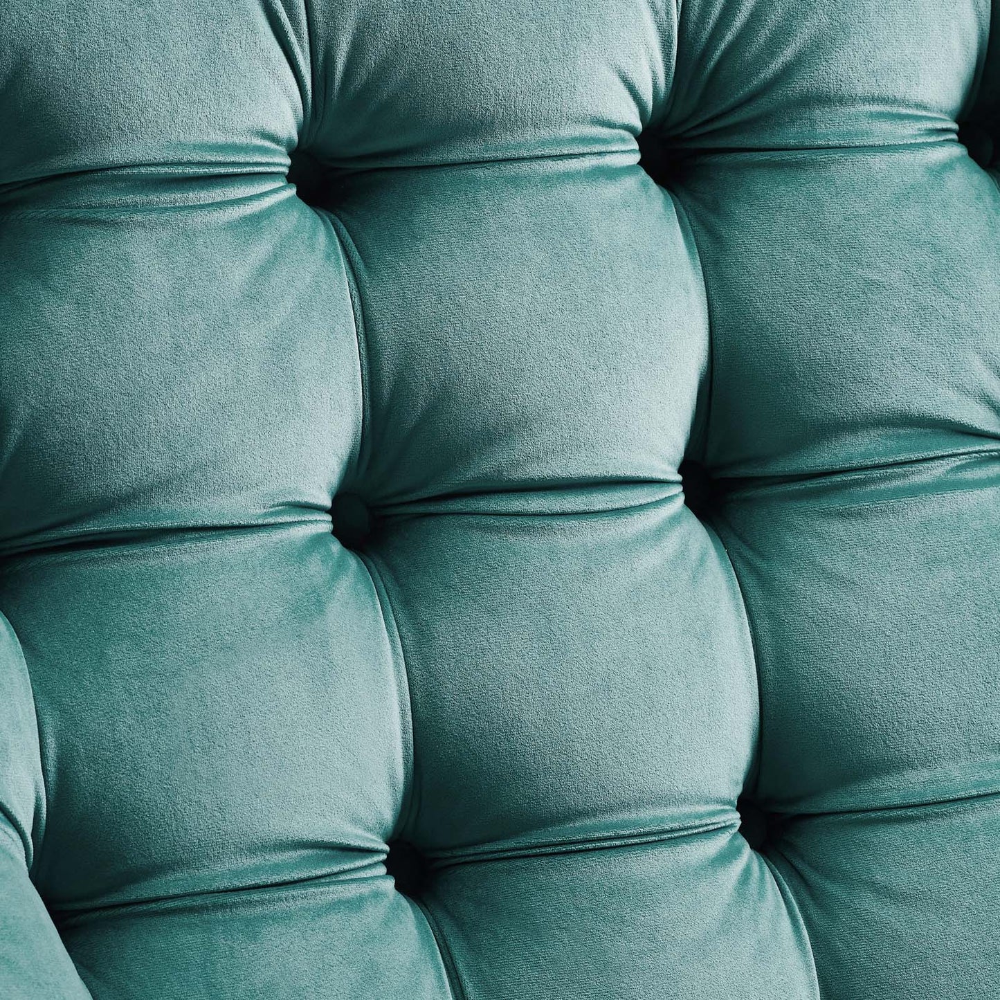 Modway Outlet Suggest Button Tufted Performance Velvet Lounge Chair by Modway  Living Room Furniture Teal - EEI-3001-TEA