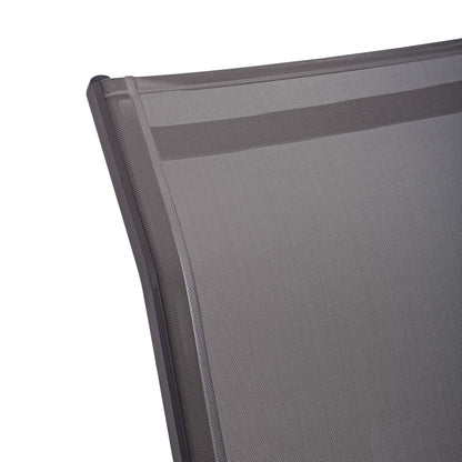 Modway Outlet Traveler Rocking Outdoor Patio Mesh Sling Lounge Chair by Modway  Outdoor Furniture Furniture Espresso - EEI-3027-BLK-BLK