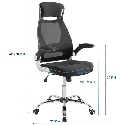 Modway Outlet Expedite Highback Office Chair by Modway  Office Furniture Furniture Black - EEI-3039-BLK