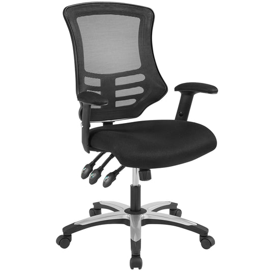 Modway Outlet Calibrate Mesh Office Chair by Modway  Office Furniture Furniture Black - EEI-3042-BLK