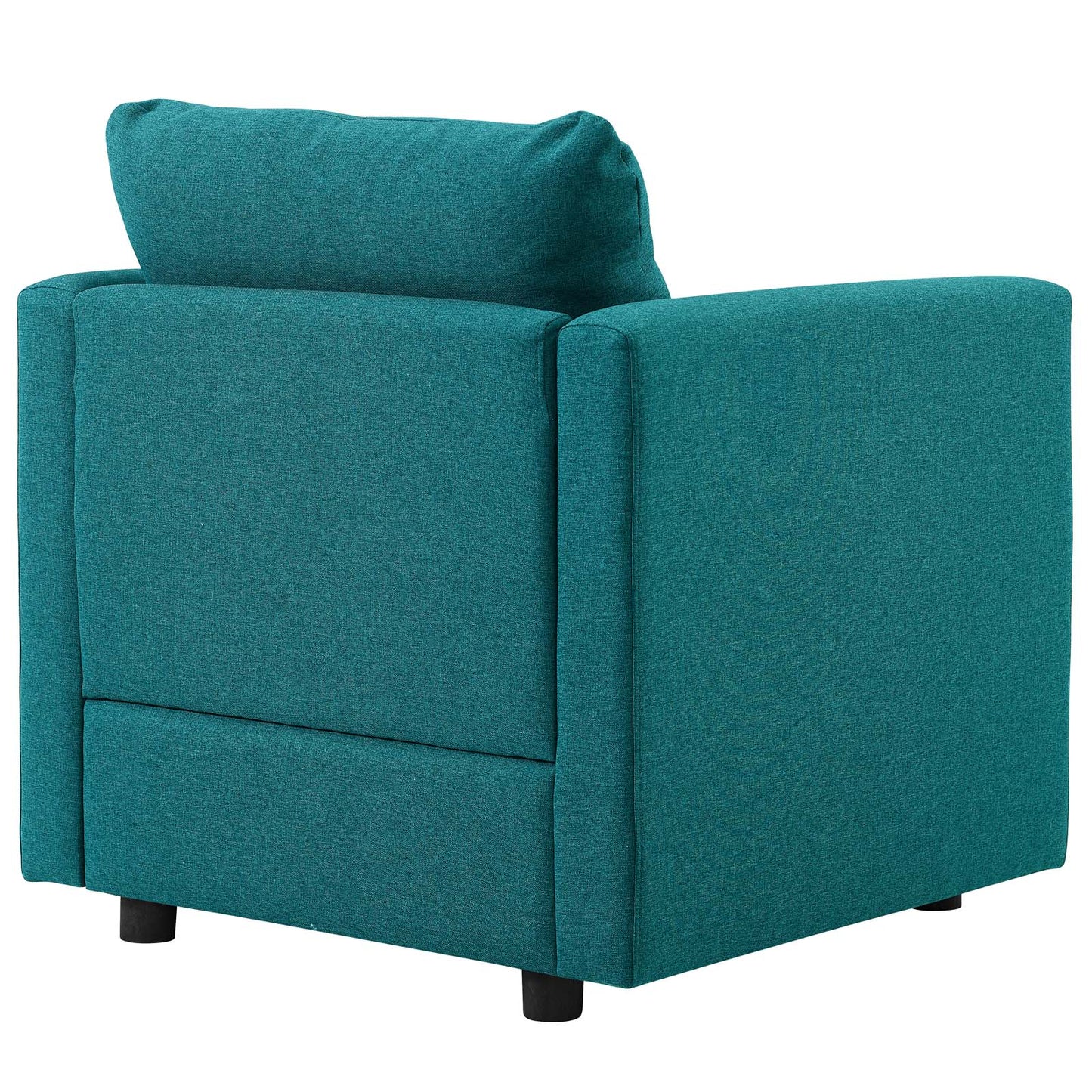 Modway Outlet Activate Upholstered Fabric Armchair by Modway  Living Room Furniture Teal - EEI-3045-TEA