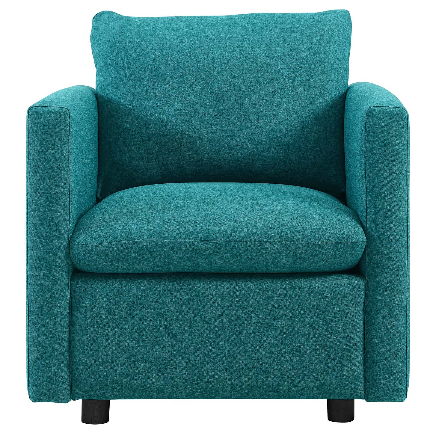 Modway Outlet Activate Upholstered Fabric Armchair by Modway  Living Room Furniture Teal - EEI-3045-TEA