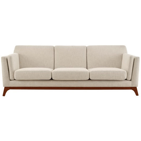 Modway Outlet Chance Upholstered Fabric Sofa by Modway  Living Room Furniture Beige - EEI-3062-BEI