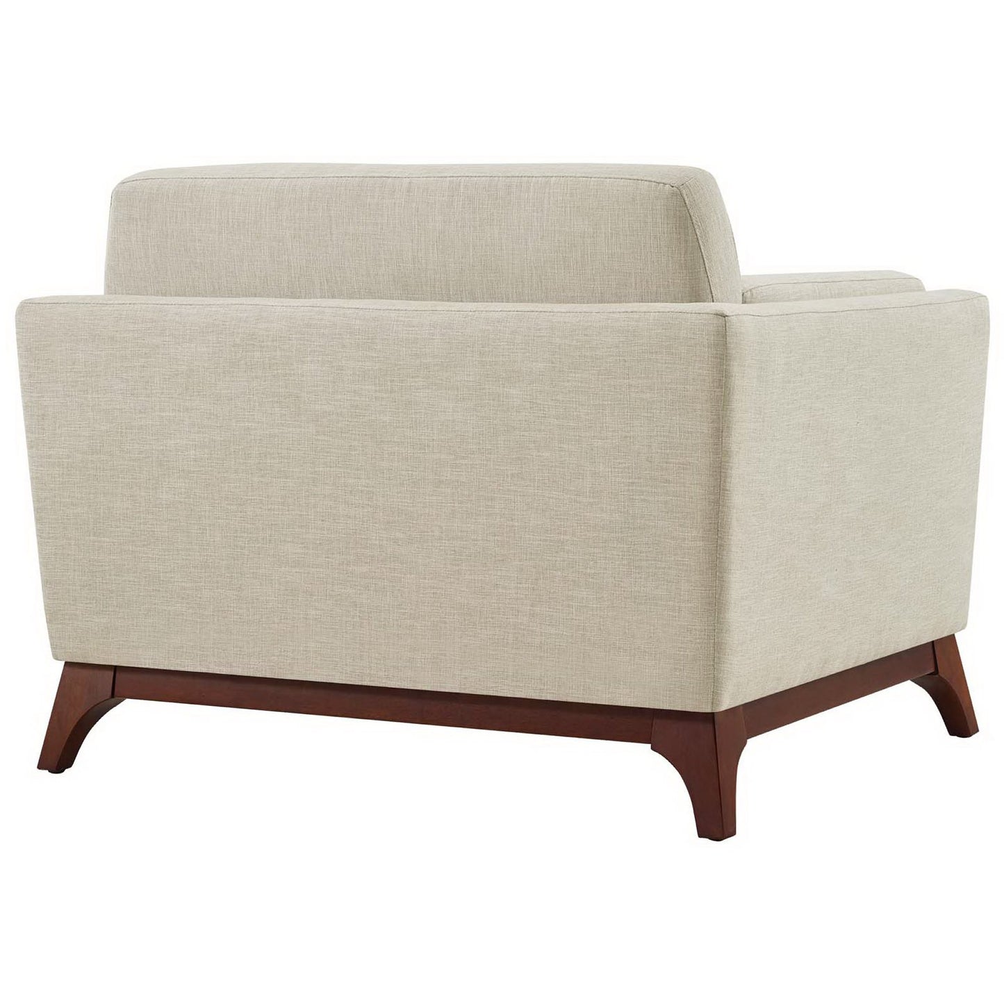 Modway - Chance Upholstered Fabric Armchair by Modway  Living Room Sofas and Armchairs Brown - EEI-3063-BEI