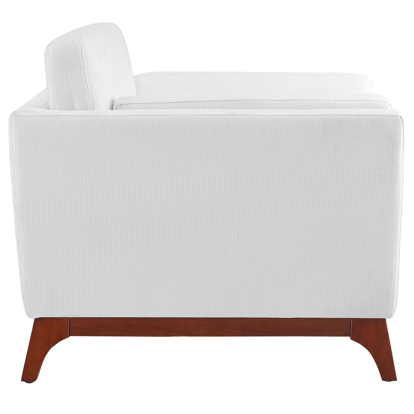Modway Outlet Chance Upholstered Fabric Armchair by Modway  Living Room Furniture White - EEI-3063-WHI