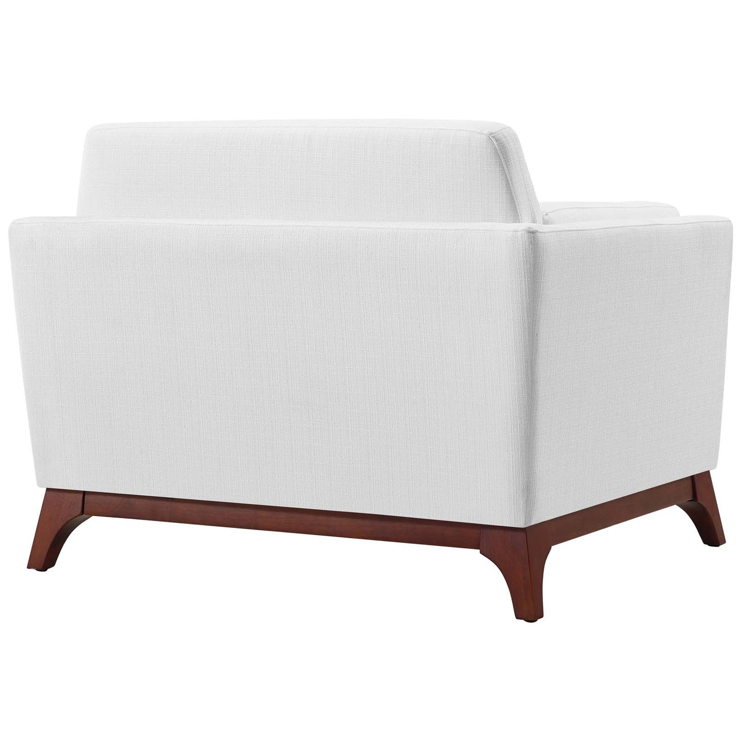 Modway Outlet Chance Upholstered Fabric Armchair by Modway  Living Room Furniture White - EEI-3063-WHI