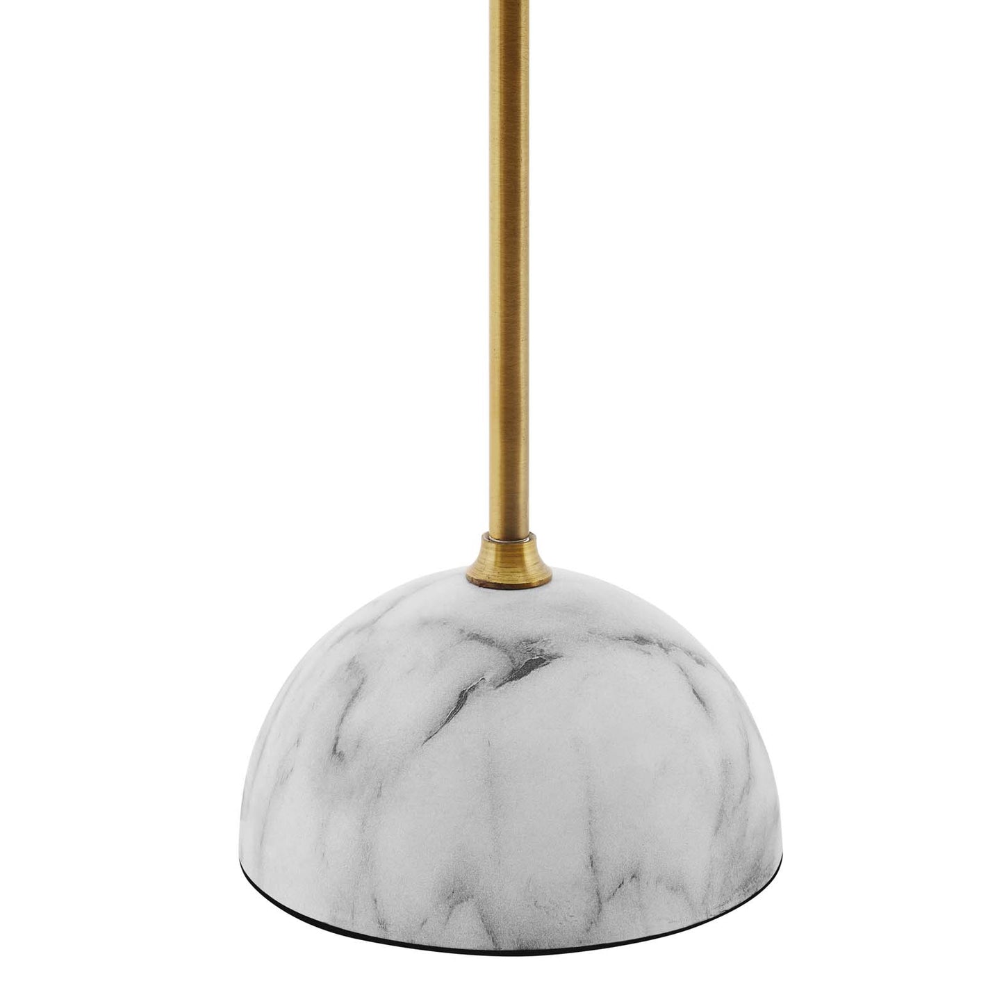 Modway Outlet Salient Brass and Faux White Marble Table Lamp by Modway  Lighting Lighting  - EEI-3086