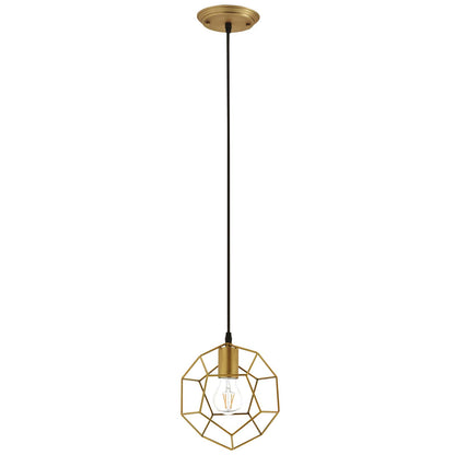 Modway Outlet Pique Gold Metal Ceiling Fixture by Modway  Lighting Lighting  - EEI-3088