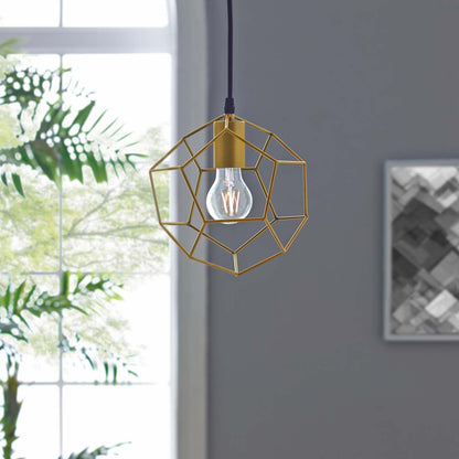 Modway Outlet Pique Gold Metal Ceiling Fixture by Modway  Lighting Lighting  - EEI-3088