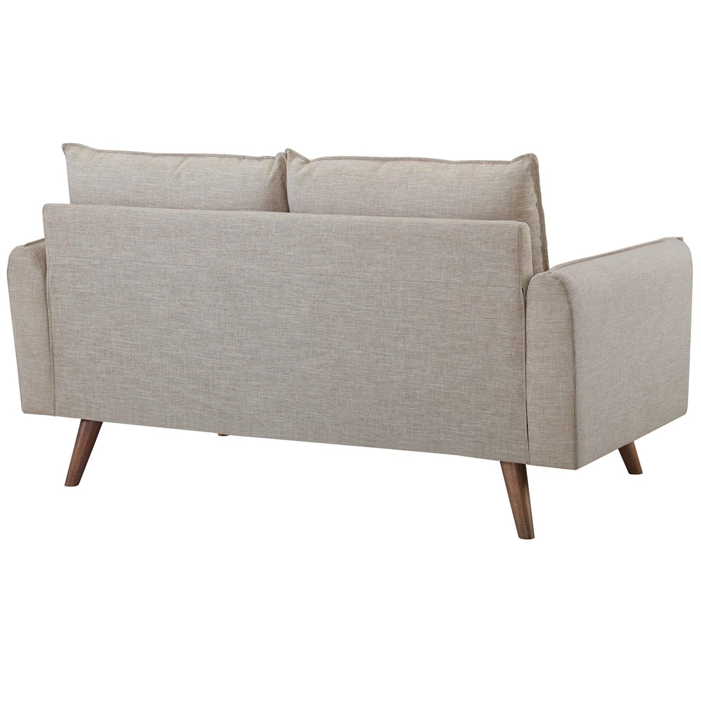 Modway - Revive Upholstered Fabric Loveseat by Modway  Living Room Sofas and Armchairs Brown - EEI-3091-BEI