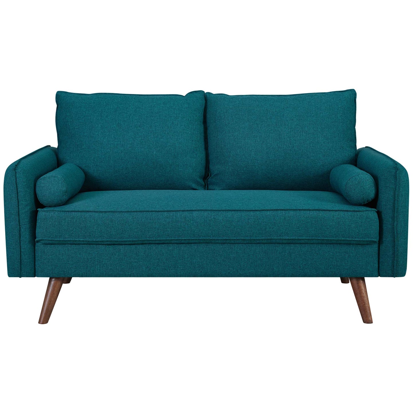 Modway - Revive Upholstered Fabric Loveseat by Modway  Living Room Sofas and Armchairs Blue - EEI-3091-TEA