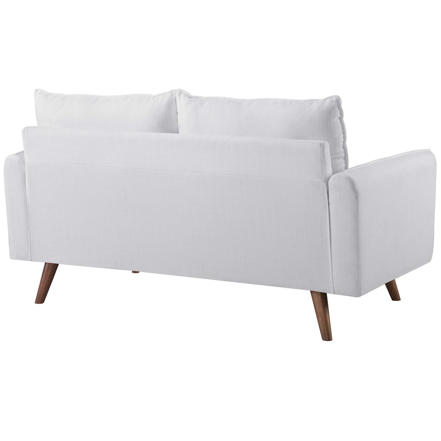 Modway Outlet Revive Upholstered Fabric Loveseat by Modway  Living Room Furniture White - EEI-3091-WHI