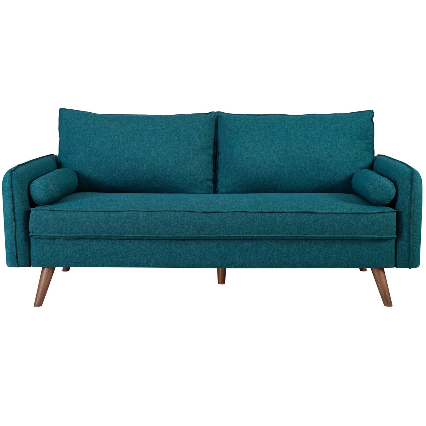 Modway - Revive Upholstered Fabric Sofa by Modway  Living Room Sofas and Armchairs Blue - EEI-3092-TEA