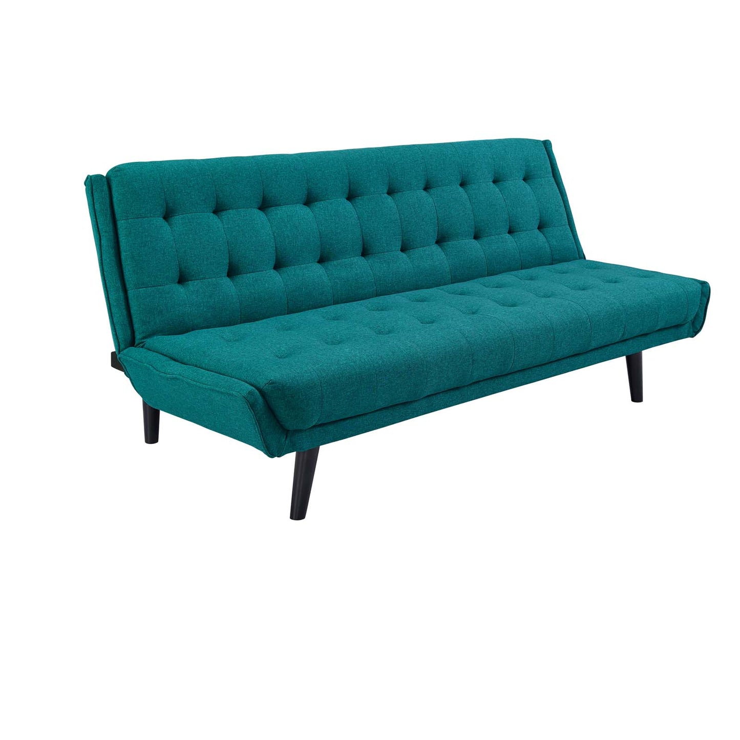 Modway Outlet Glance Tufted Convertible Fabric Sofa Bed by Modway  Living Room Furniture Teal - EEI-3093-TEA