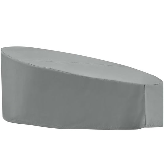 Modway - Immerse Taiji / Convene / Sojourn / Summon Daybed Outdoor Patio Furniture Cover by Modway  Outdoor Furniture  Gray - EEI-3133-GRY