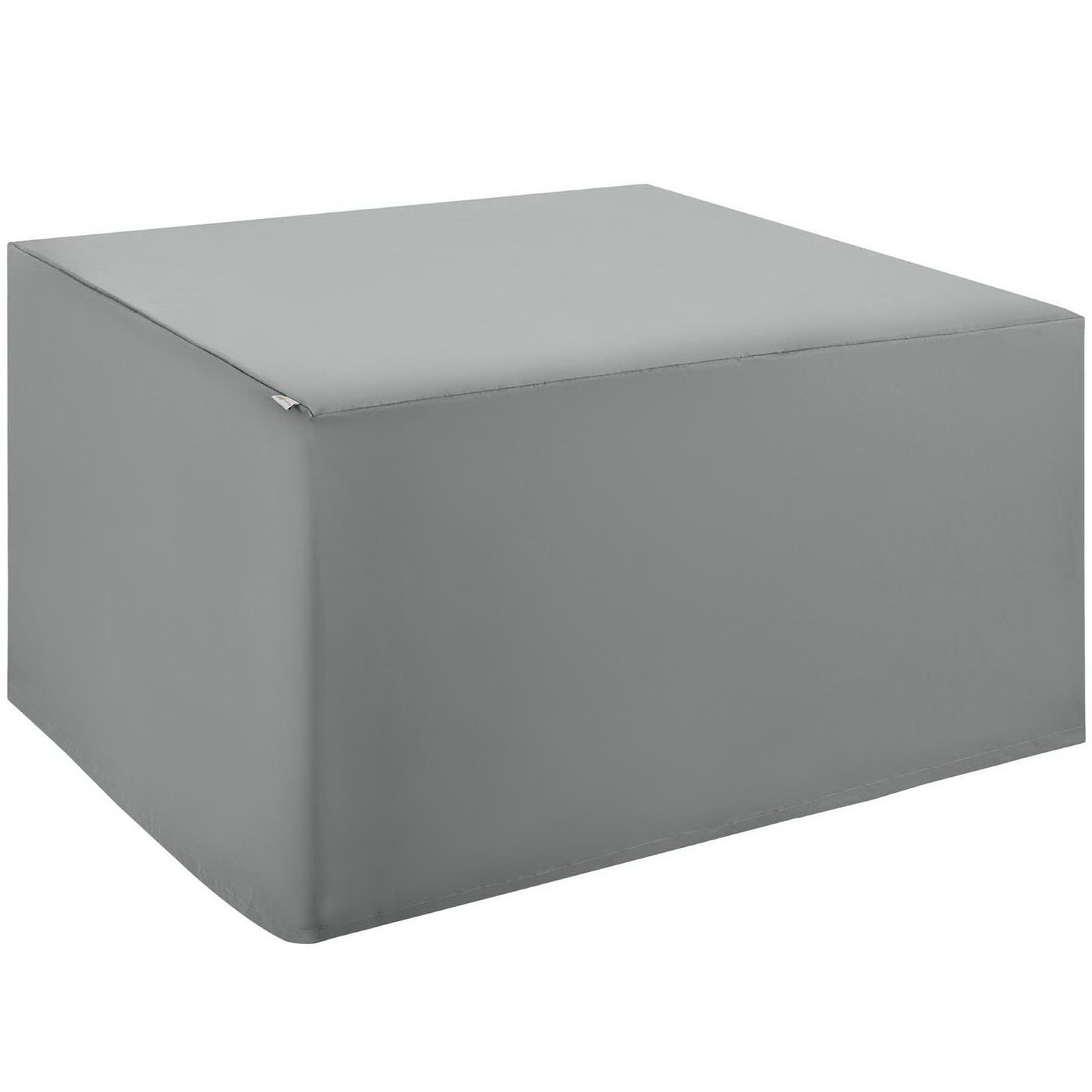 Gray outdoor patio dining set cover