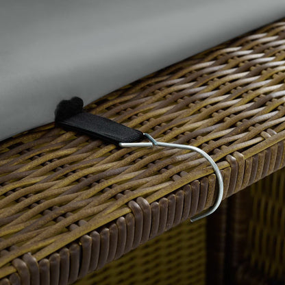 Modway - Immerse Convene / Sojourn / Summon Chaise or Sofa Outdoor Patio Furniture Cover by Modway  Outdoor Furniture  Gray - EEI-3143-GRY