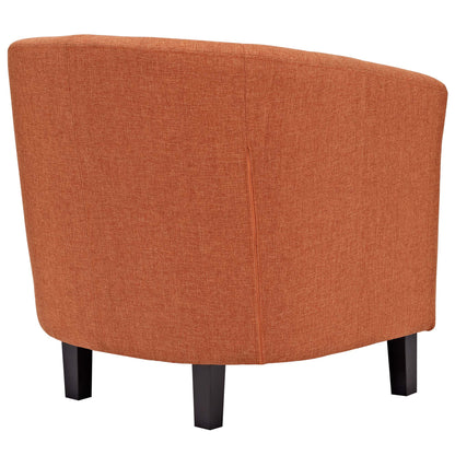 Modway - Prospect 2 Piece Upholstered Fabric Armchair Set by Modway  Living Room Sofas and Armchairs Orange - EEI-3150-ORA-SET