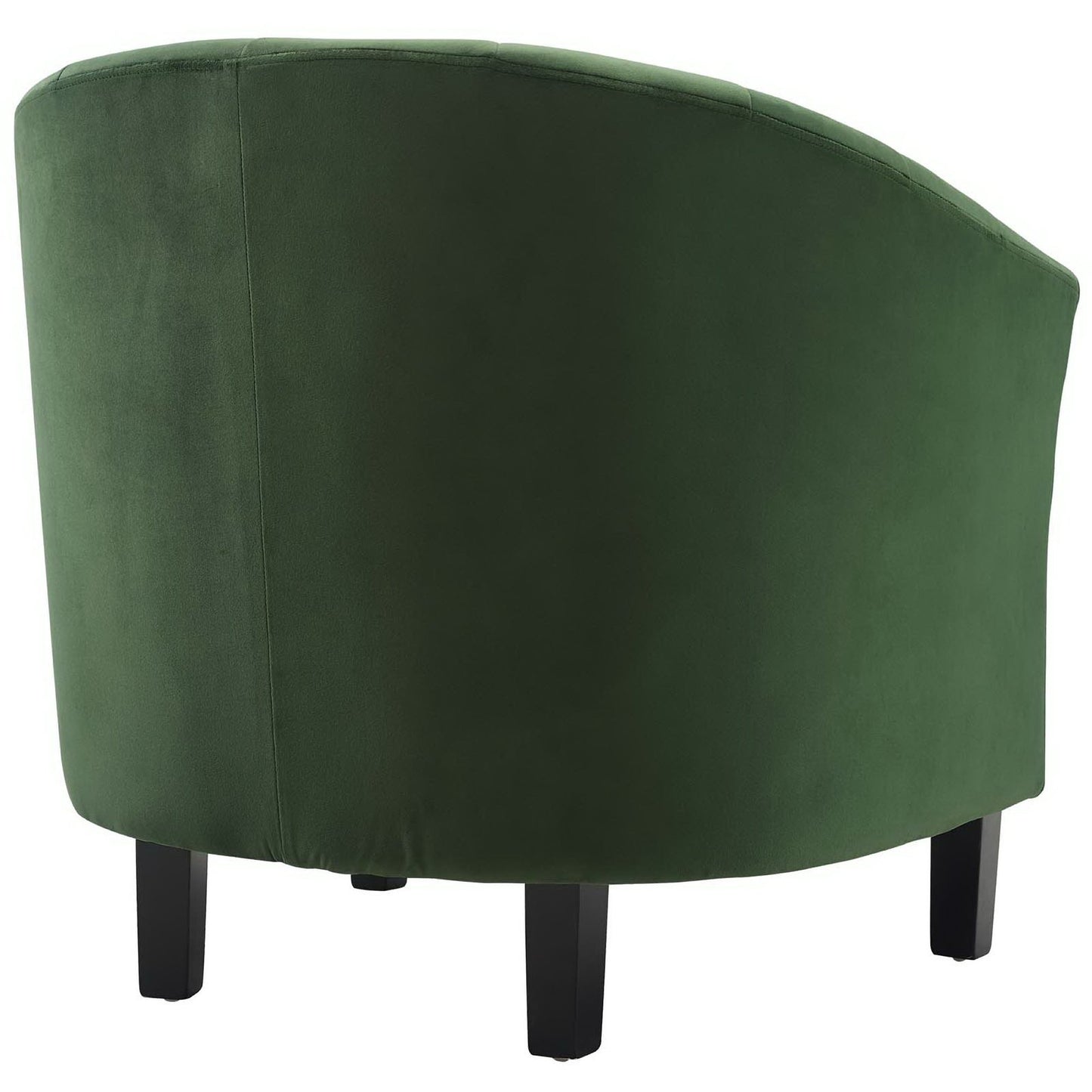 Modway - Prospect Channel Tufted Performance Velvet Armchair by Modway  Living Room Sofas and Armchairs Green - EEI-3188-EME