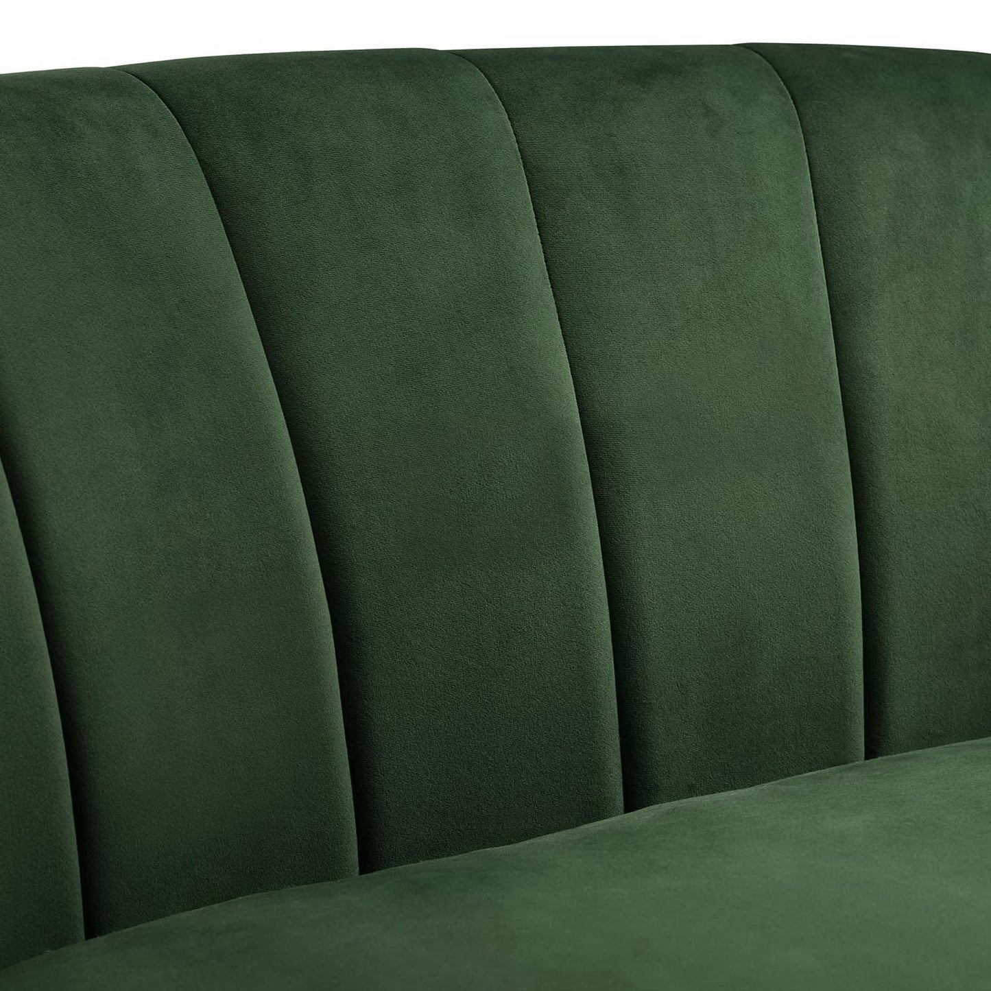 Modway - Prospect Channel Tufted Performance Velvet Armchair by Modway  Living Room Sofas and Armchairs Green - EEI-3188-EME