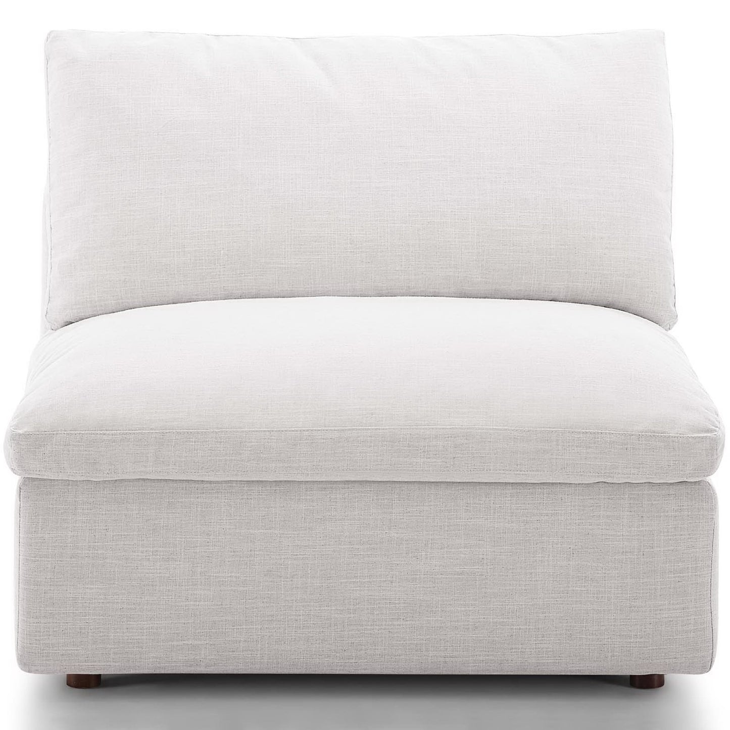 Modway Outlet Commix Down Filled Overstuffed Armless Chair by Modway  Living Room Furniture Beige - EEI-3270-BEI