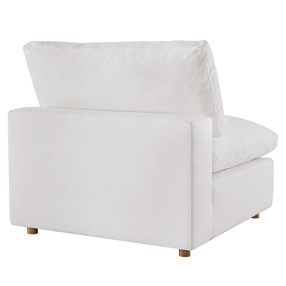 Modway Outlet Commix Down Filled Overstuffed Armless Chair by Modway  Living Room Furniture Pure White - EEI-3270-PUW