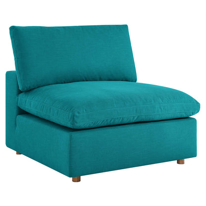 Modway Outlet Commix Down Filled Overstuffed Armless Chair by Modway  Living Room Furniture Teal - EEI-3270-TEA