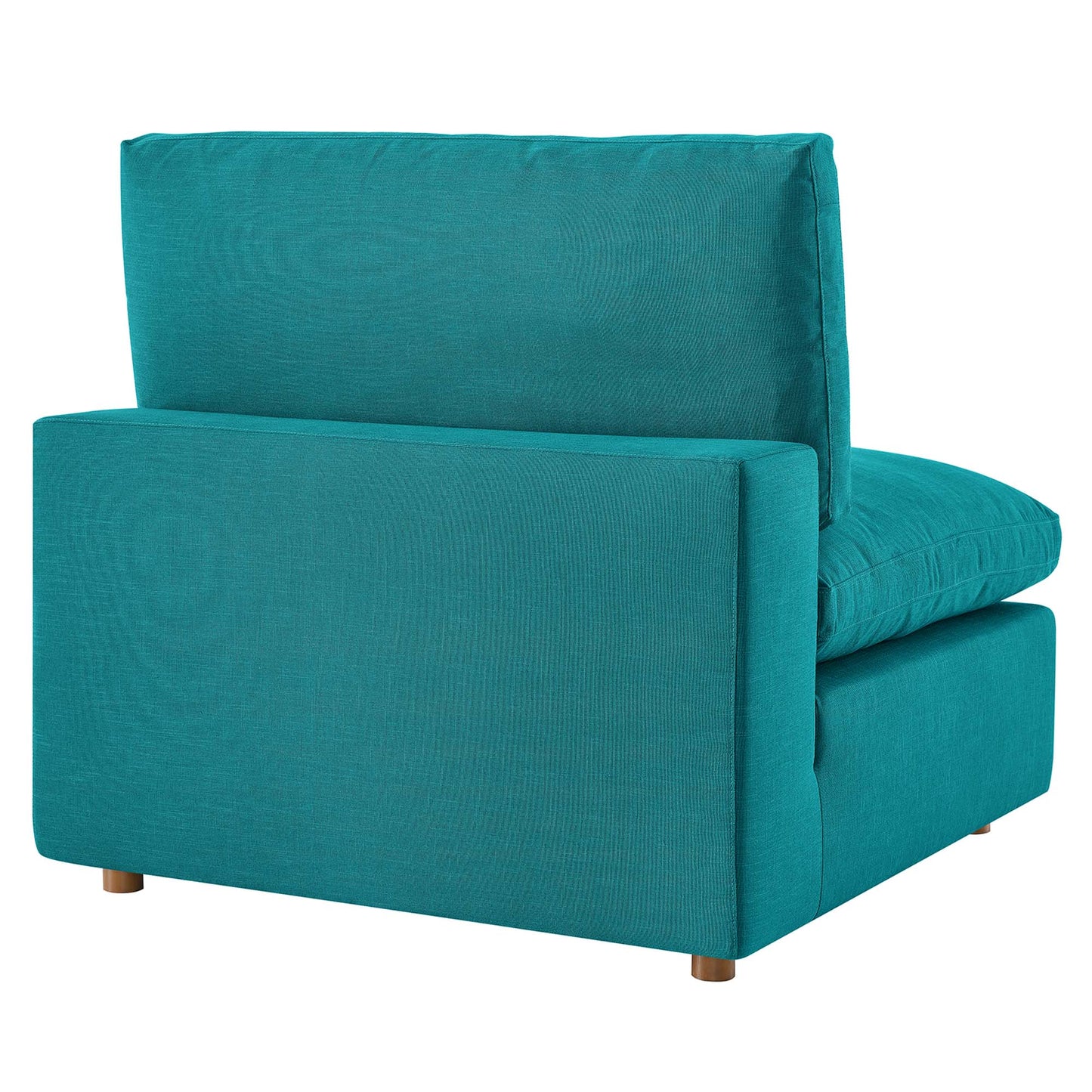 Modway Outlet Commix Down Filled Overstuffed Armless Chair by Modway  Living Room Furniture Teal - EEI-3270-TEA
