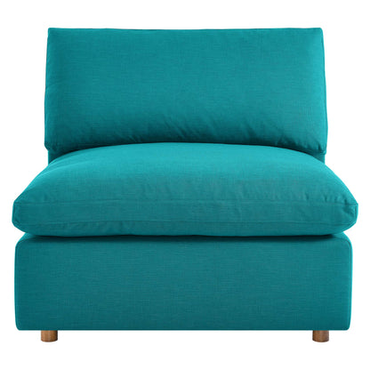 Modway Outlet Commix Down Filled Overstuffed Armless Chair by Modway  Living Room Furniture Teal - EEI-3270-TEA